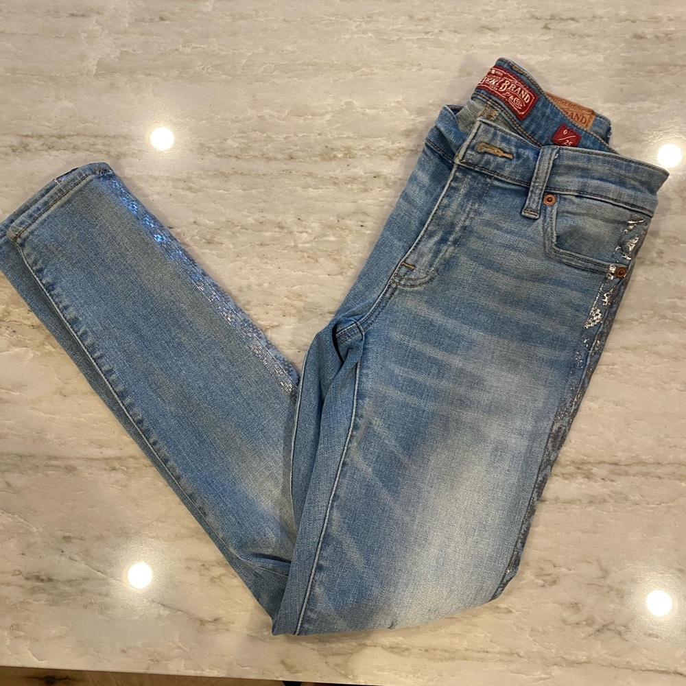 Lucky brand jeans size 0/25 Ava skinny fit